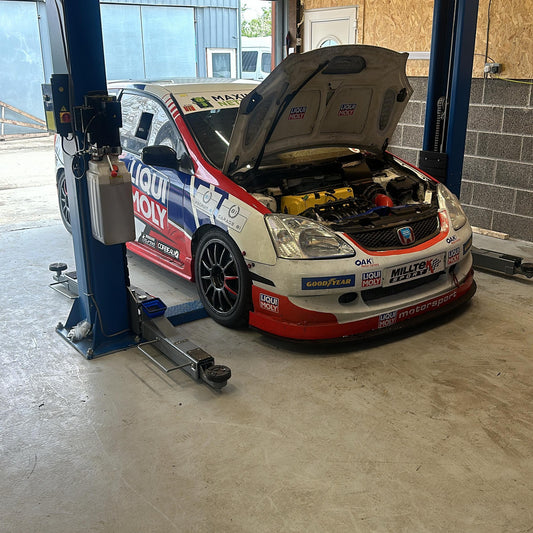 Race car preparation and maintenance